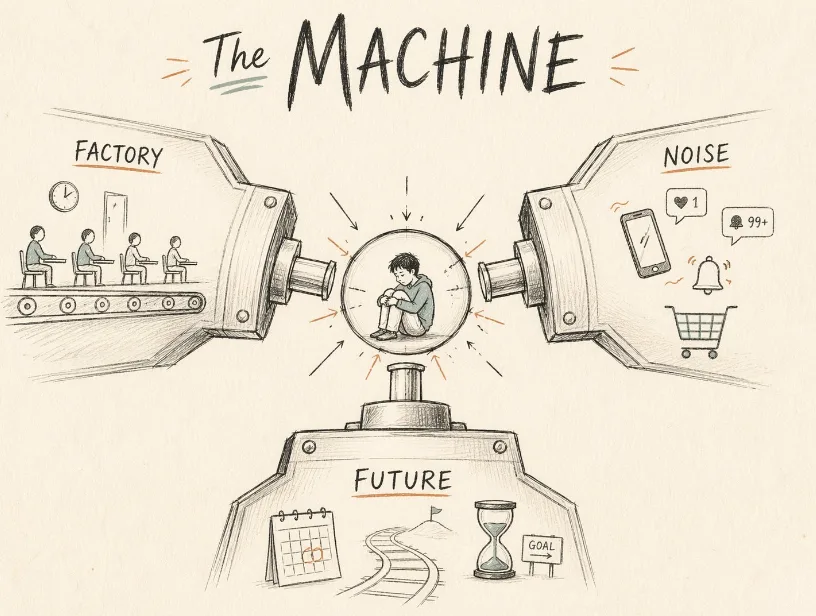 The Machine compressing the circle of your life